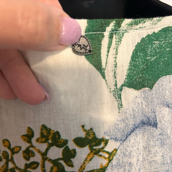 Z&L floral bathing suit coverup or dress with tassels - Picture 10 of 12